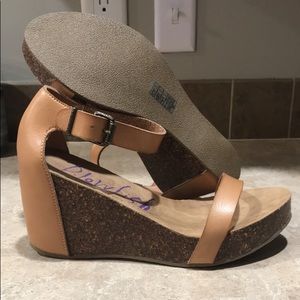 Blowfish Wedges Sz 10